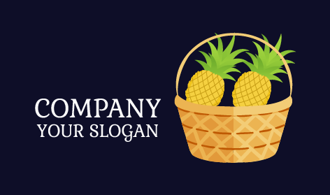 Pineapple Summer Basket Logo