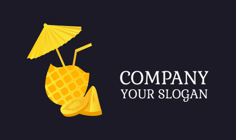 Ripe Pineapple Drink Logo