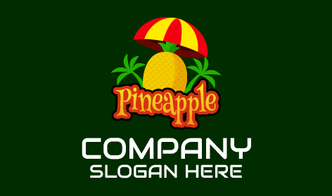 Tropical Pineapple Juice Bar Logo