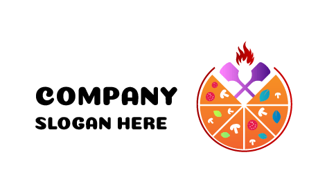 Logo Für Köstlichen Pizzabelag