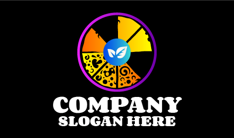 Logo Einer Umweltfreundlichen Pizzeria