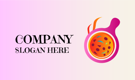 Lila Pfanne Pizza Logo