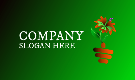 Elegant Plant Pot Logo
