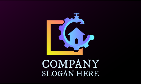 Logotipo De Fontanería House Gear