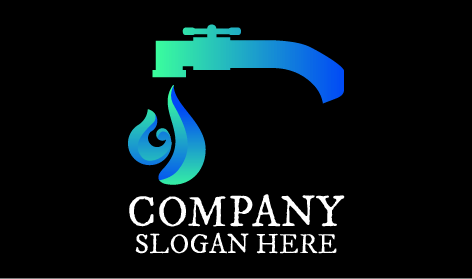 Logotipo De Servicio De Plomería Mecánica