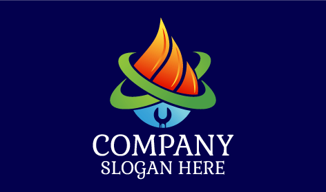 Logotipo De Empresa De Plomería Calificada