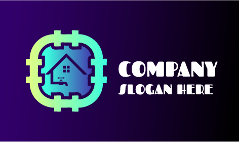 Logotipo De Plomería Y Reparación De Agua