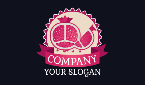 Bubbly Seeds Pomegranate Logo