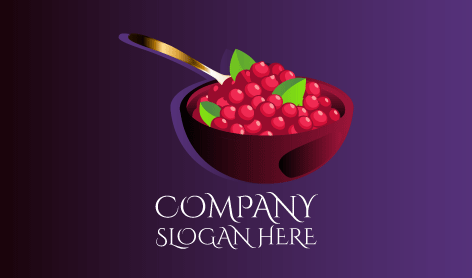 Golden Spoon Pomegranate Logo