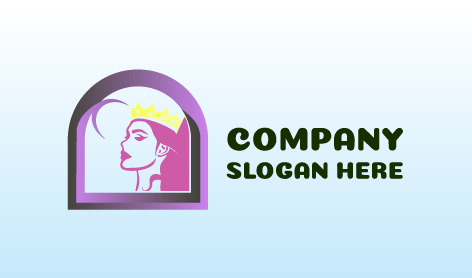 Logotipo Del Trono De La Reina Noble