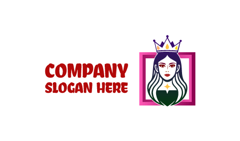 Logotipo De La Reina De Ojos Rojos