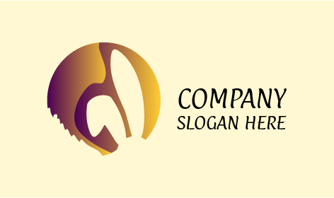 Logotipo De Orejas De Conejo Flexibles