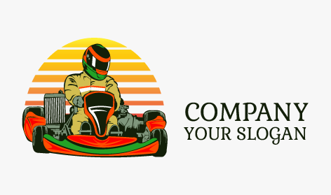 F1 Vehicle Race Logo