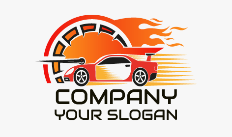 Speed Meter Race Logo