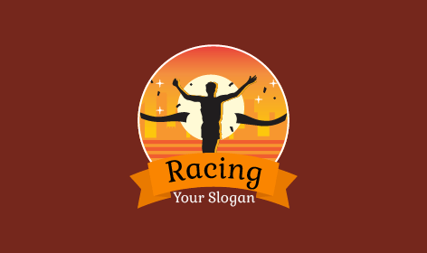 Winning Athlete Race Logo