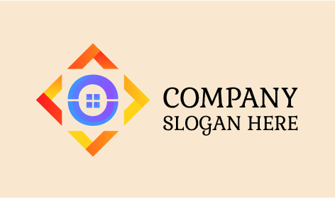 Logotipo Da Imobiliária Button Abode