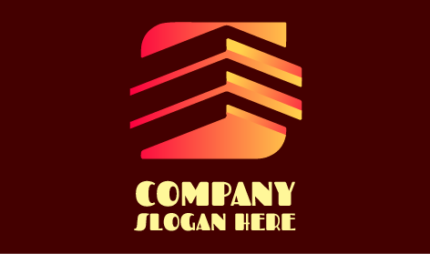 Logotipo Imobiliário Glowing Dwelling