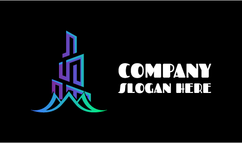 Logotipo De Imóveis Para Construção De Navios