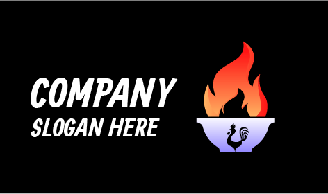 Logo Restoran Makanan Panggang