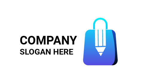 Pencil Tote Bag Retail Logo