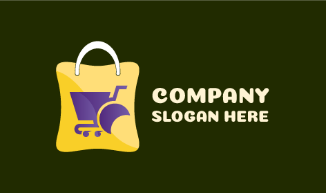 Shopping Bag Cart Retail Logo