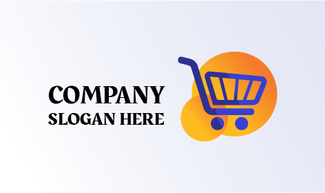 Sparkling Blue Pushcart Retail Logo