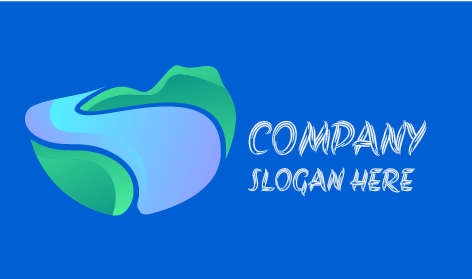 Logo Sungai Aliran Mengalir