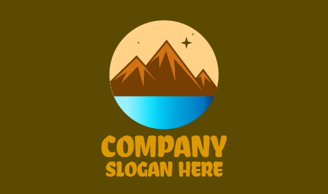 Dağ Gölü Nehir Logosu