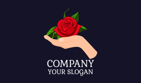 Gül Logosu Tutan El