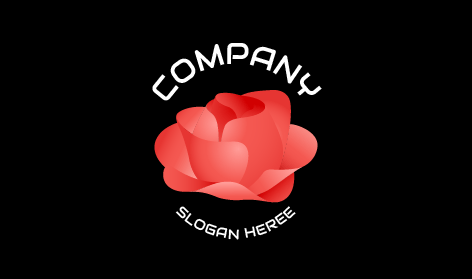 Kırmızı Gül Girdap Logosu