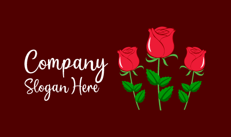 Sevgililer Günü Kırmızı Gül Logosu