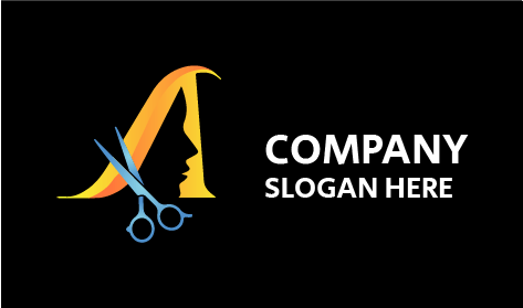 Logo Salon Rambut Cantik