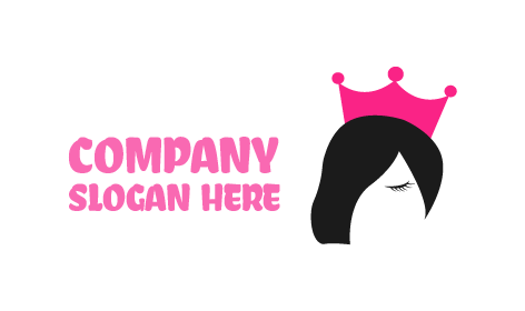 Logotipo De Peluquería Corona