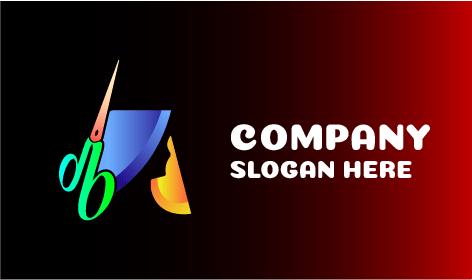 Logo Salon Green Ring Flat