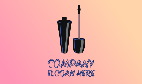 Logo Du Salon De Baguette De Mascara