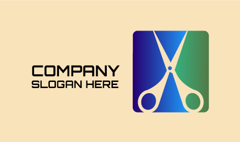 Logo Gunting Tata Rambut Salon