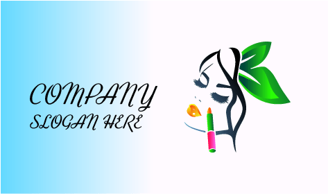 Logo Salon Pewarna Bibir Kuning