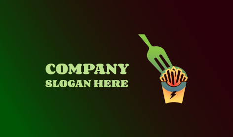 Green Fork Fries Logo
