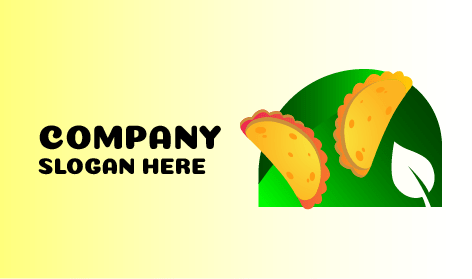 Logótipo Samosa Em Forma De Tarte