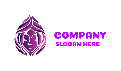 Logo Spa Femminile Viso Rosa