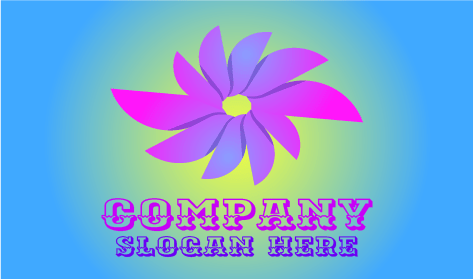 Bloom Spring Flower Logo