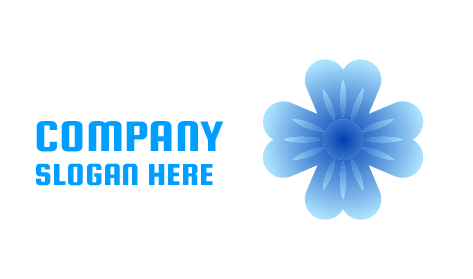Blue Petals Spring Logo