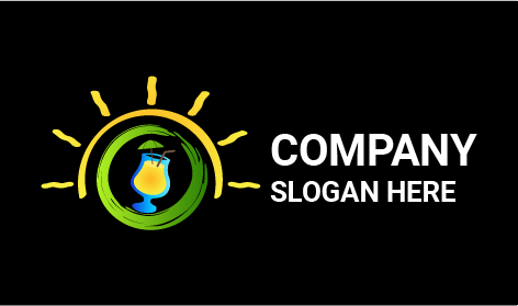 Mango Juice Summer Logo