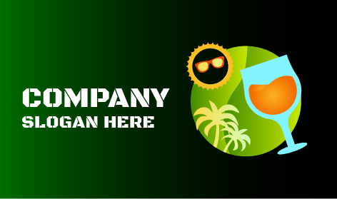 Logo Musim Panas Jus Jeruk