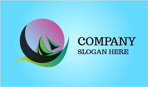 Logotipo De Verano De Bote De Remos