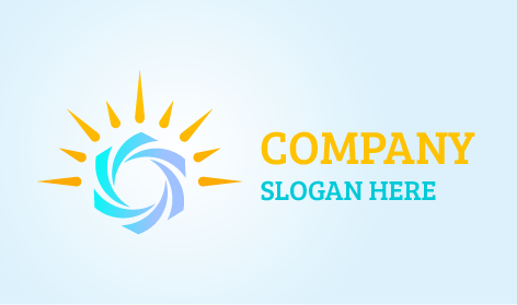 Kugelstrahlen Sonnen Logo