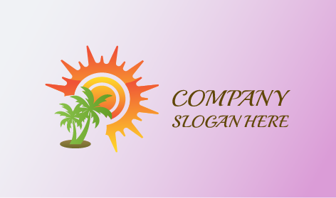 Green Trees Sun Logo