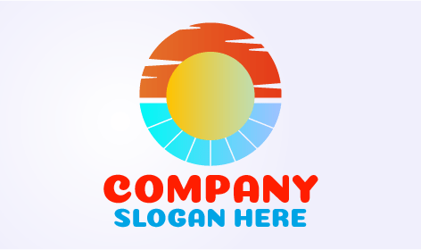 Sonne im Himmel Logo