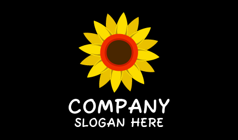 Estetik Altın Ayçiçeği Logosu