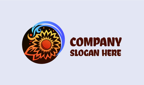 Logo Tournesol Orange Clair